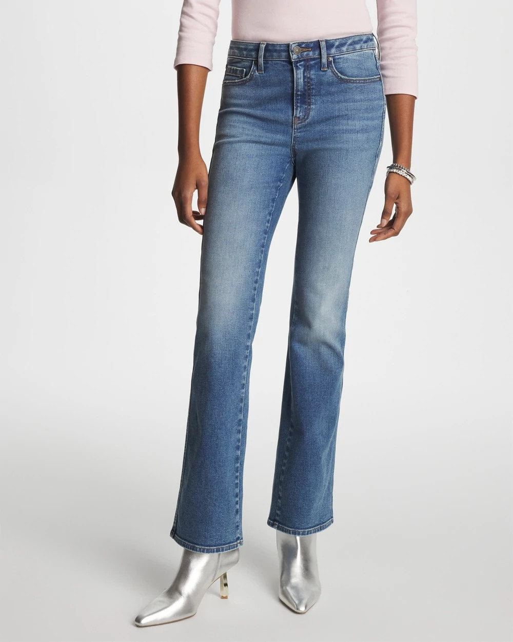 Chico's Skinny Bootcut Jeans Evelyn Indigo