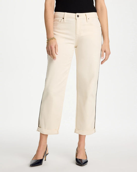 Chico's Relaxed Boyfriend Jean Sea Salt