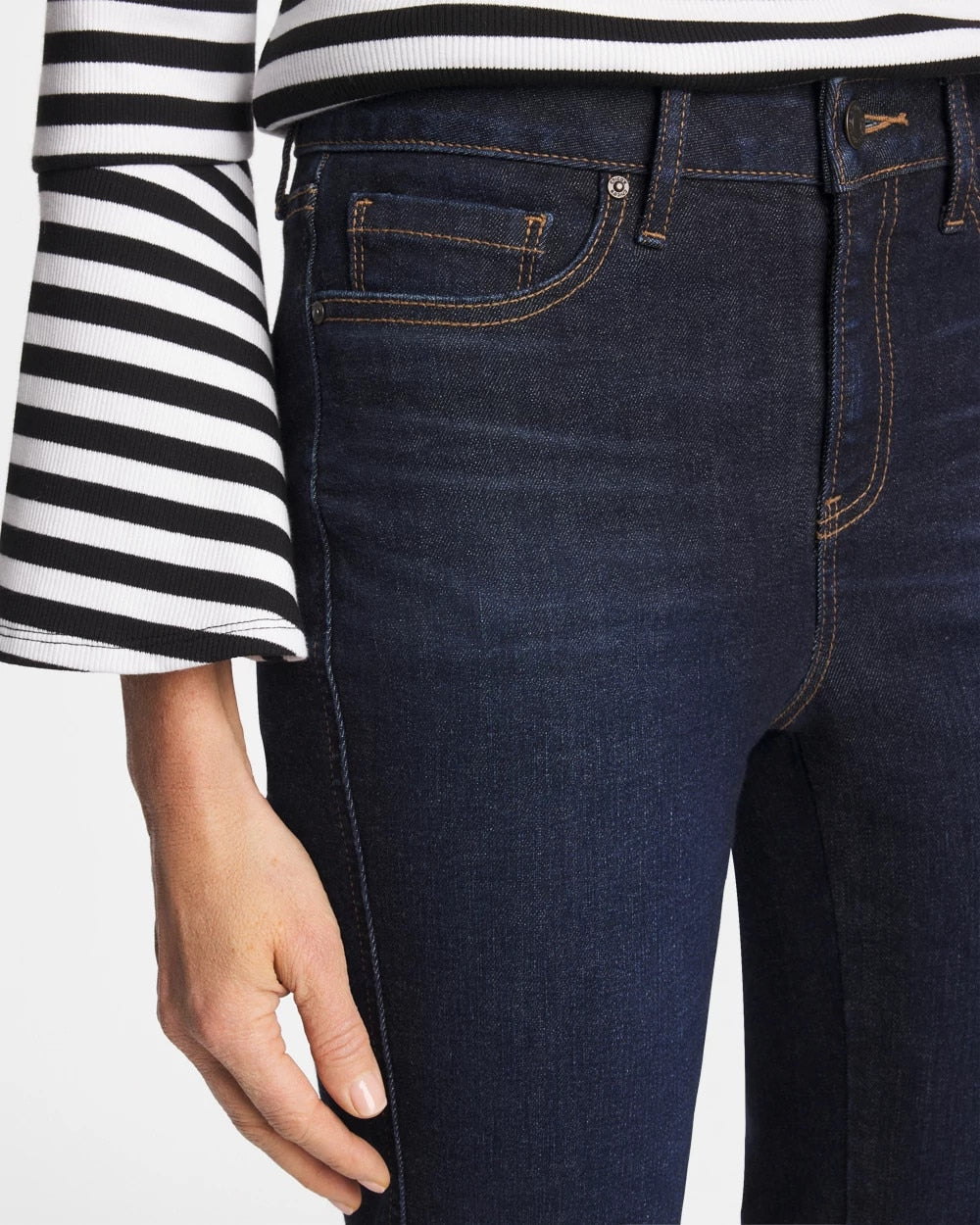 Chico's Skinny Ankle Jeans Scarlet Oak Indigo