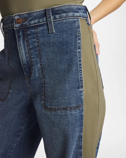 Chico's Utility Barrel Jeans Mariana Indigo