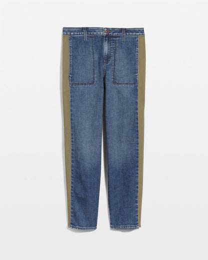 Chico's Utility Barrel Jeans Mariana Indigo