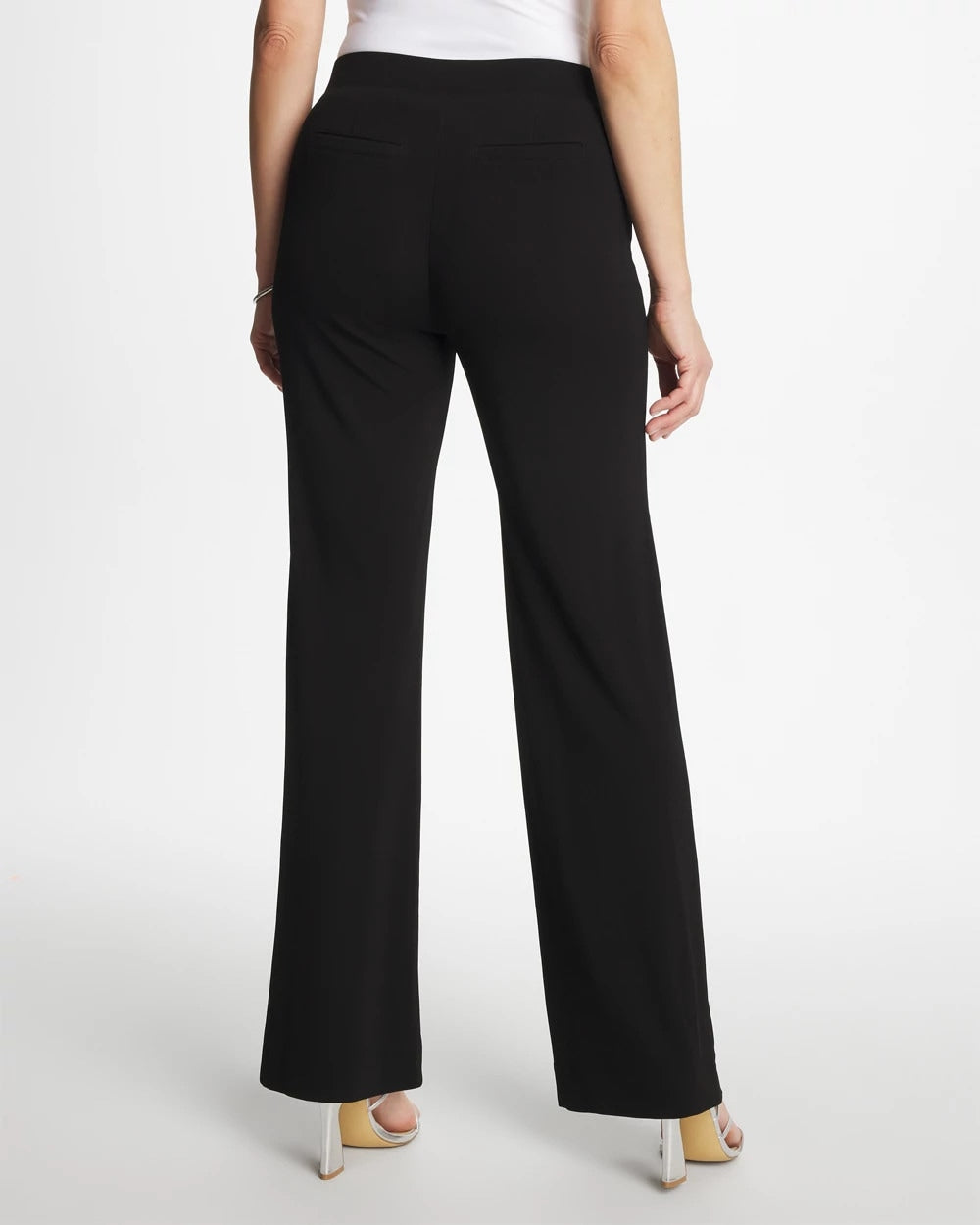 Chico's Matte Jersey Pants Black