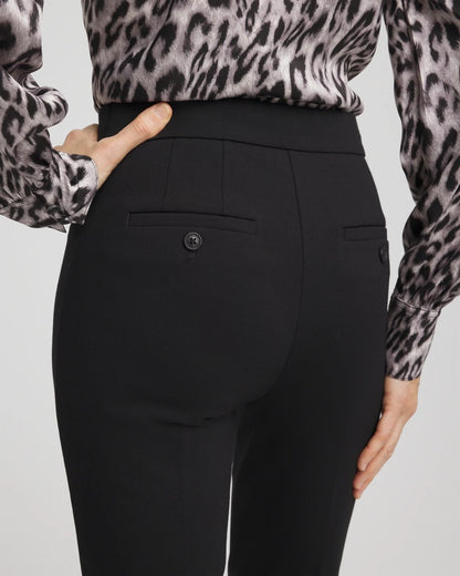 Chico's Emme Skinny Ponte Ankle Pants Black