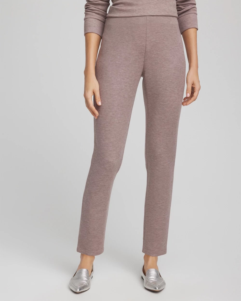Chico's Zenergy® Soft Pants Taupe Heather