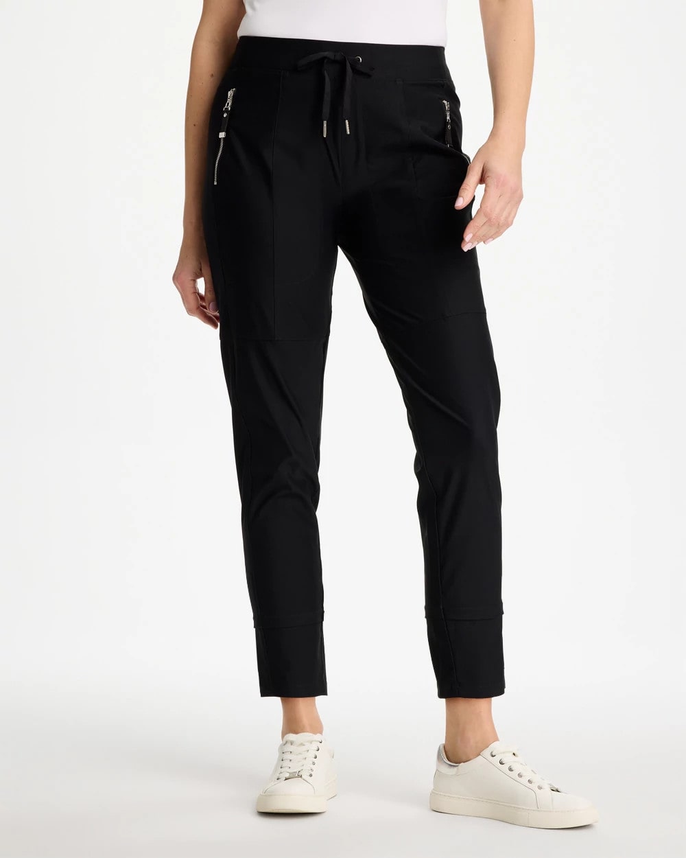 Chico's Zenergy® Seam Detail Stretch Pants Black