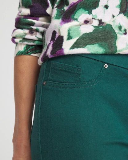 Chico's Denim Pull-On Jeggings Enchanted Forest