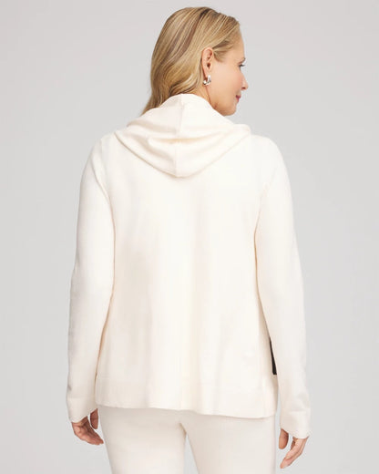 Chico's Zenergy® Luxe Cashmere-Blend Jacket English Cream