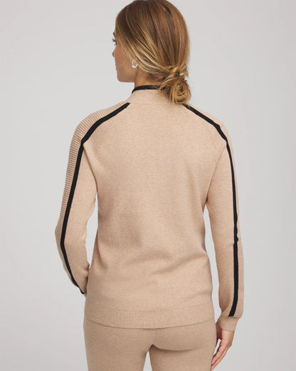 Chico's Zenergy® Luxe Cashmere-Blend Cardigan Champagne Fizz