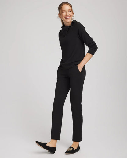 Chico's Zenergy® Soft Popover Top Black