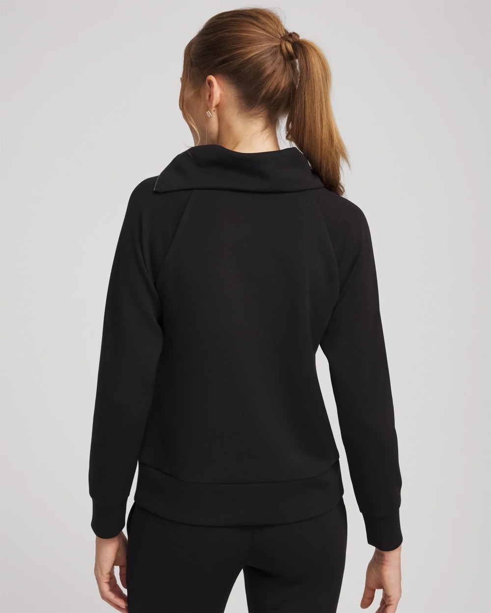 Chico's Zenergy® Soft Popover Top Black