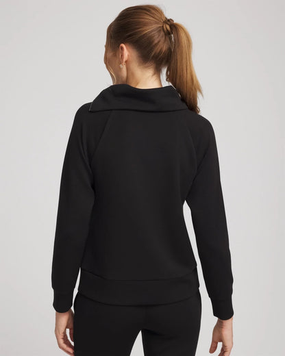Chico's Zenergy® Soft Popover Top Black