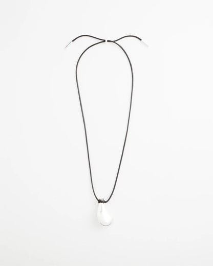Chico's Silvertone Adjustable Pendant Necklace Mixed Metals