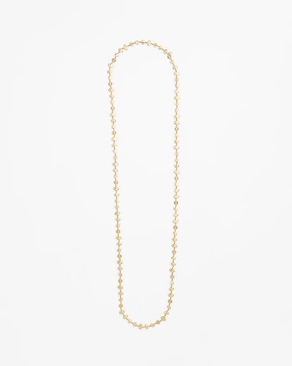 Chico's Gold Nugget Single Strand Necklace Gold