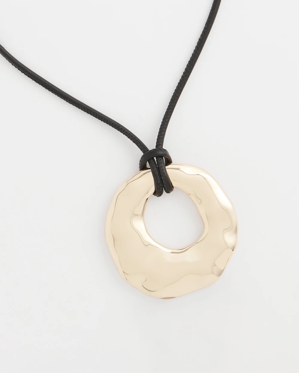 Chico's Modern Gold Pendant Gold
