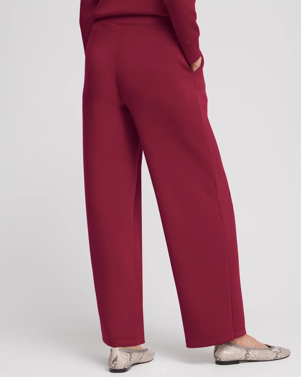 Chico's Zenergy® Wide Leg Pants Berry Compote