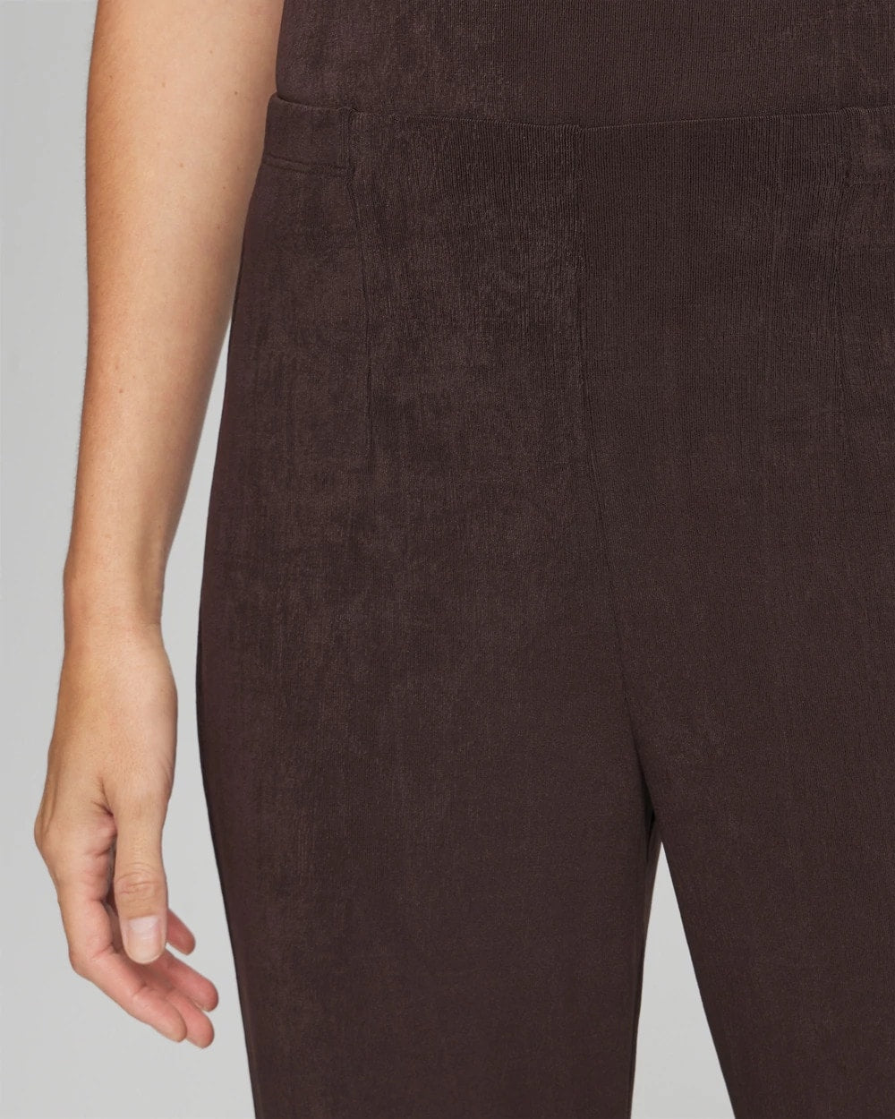Chico's Petite Travelers™ No Tummy Pants Cocoa Bean