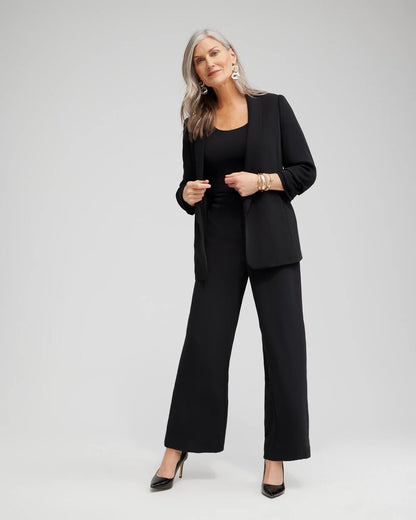 Chico's Wide Leg Soft Pants Black