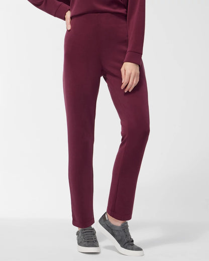 Chico's Zenergy® Scuba Pull-On Pants Deep Merlot