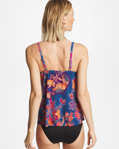 Chico's Miraclesuit® Decoupage Allura Tankini Multi Print
