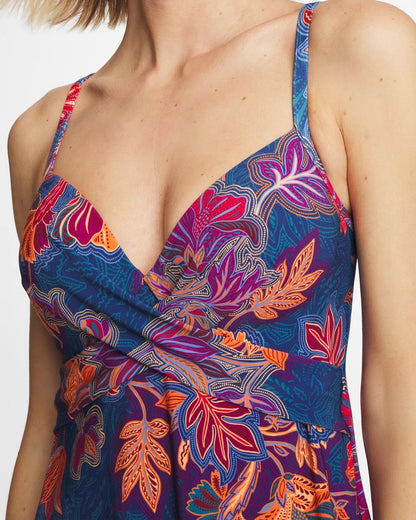 Chico's Miraclesuit® Decoupage Allura Tankini Multi Print