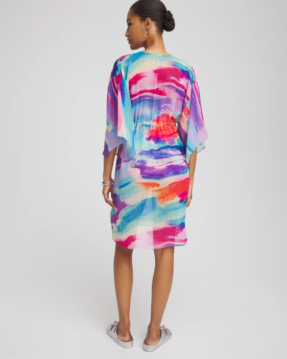 Chico's Gottex Palma Beach Dress Multi