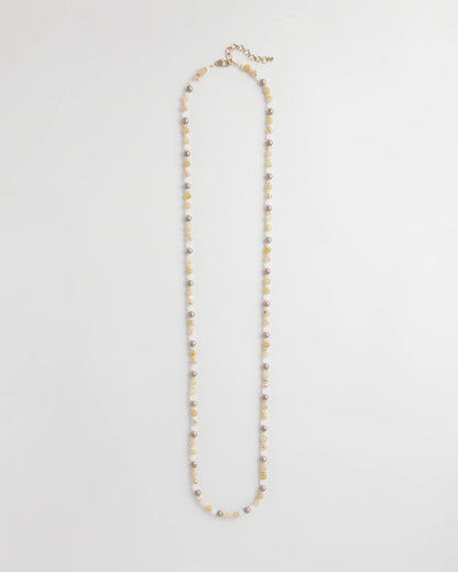 Chico's Neutral Long Layering Necklace Neutral