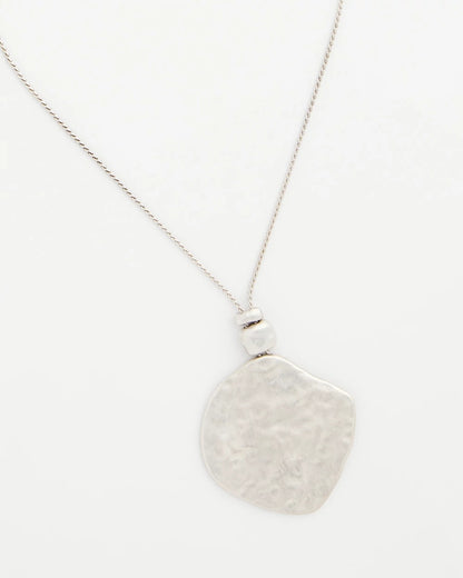 Chico's Short Silver Pendant Silver