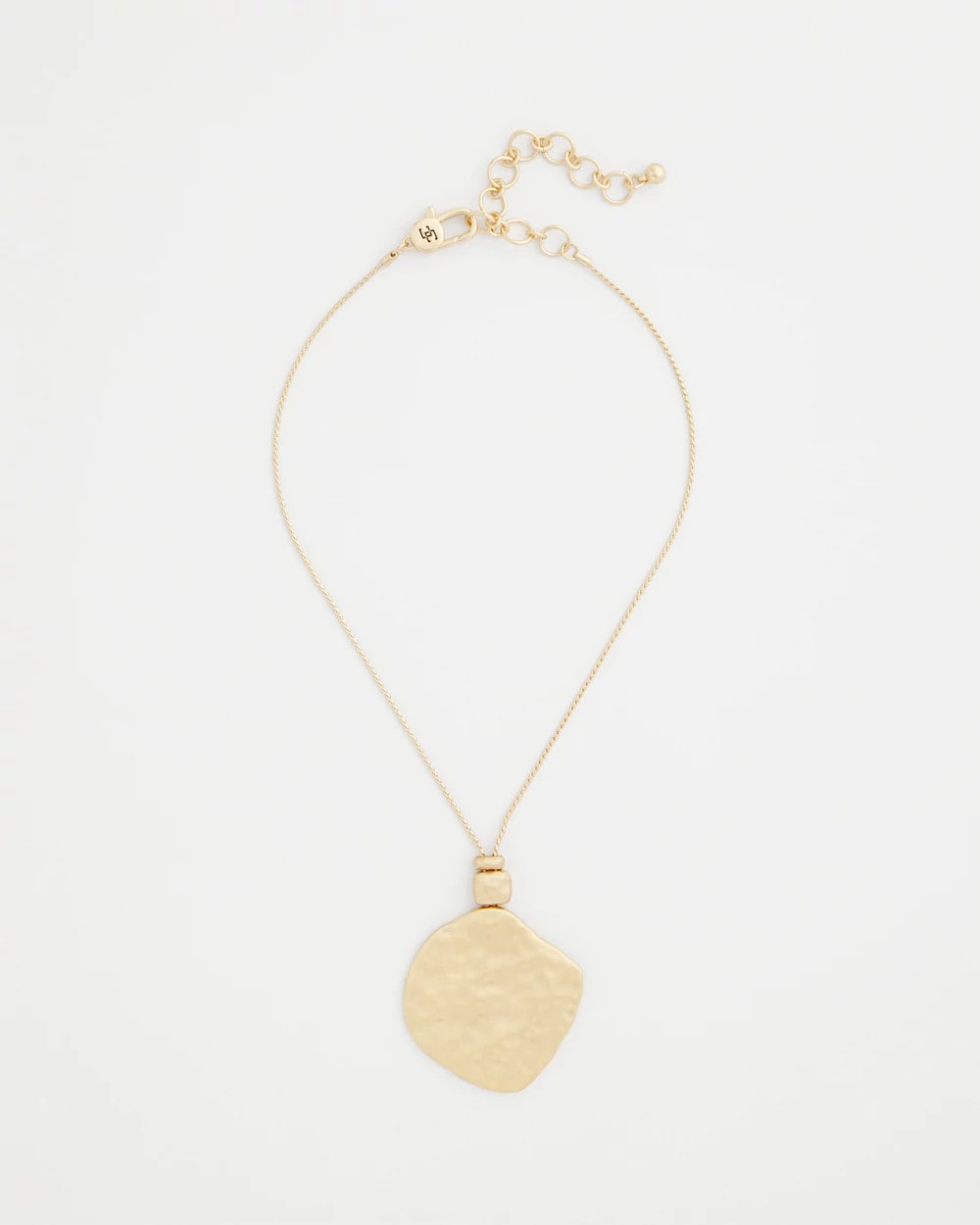Chico's Short Gold Pendant Gold