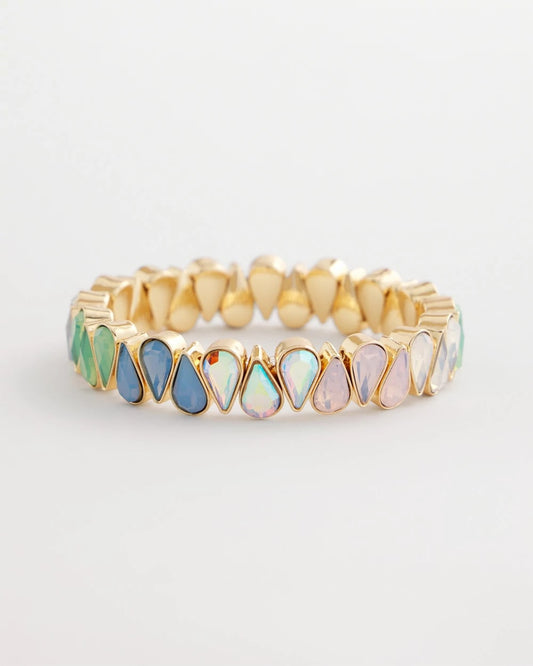 Chico's Teardrop Tennis Bracelet Multi