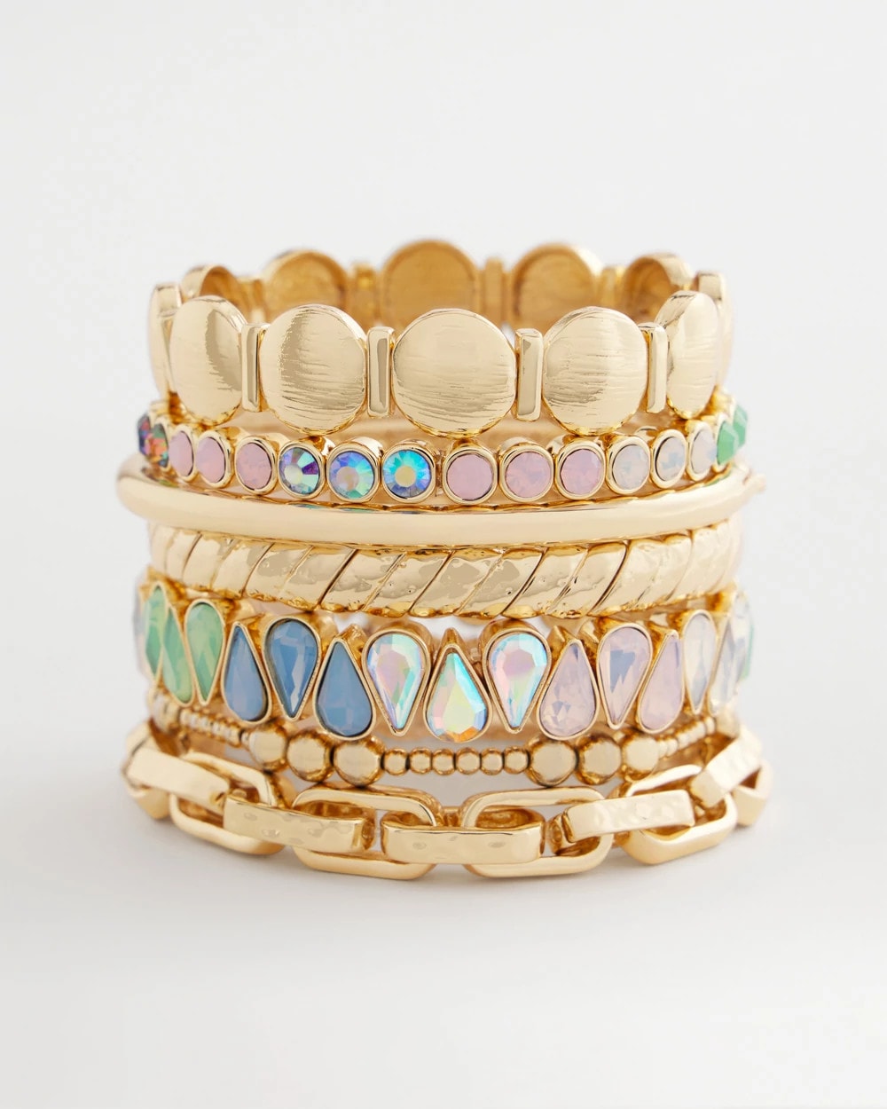 Chico's Teardrop Tennis Bracelet Multi